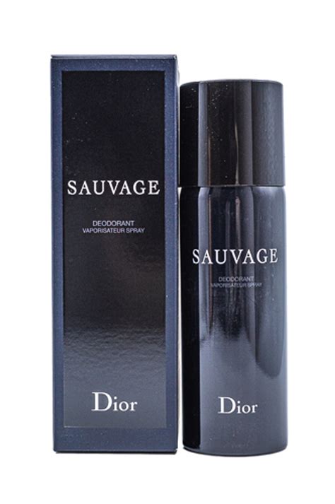 sauvage deodorant spray for men.